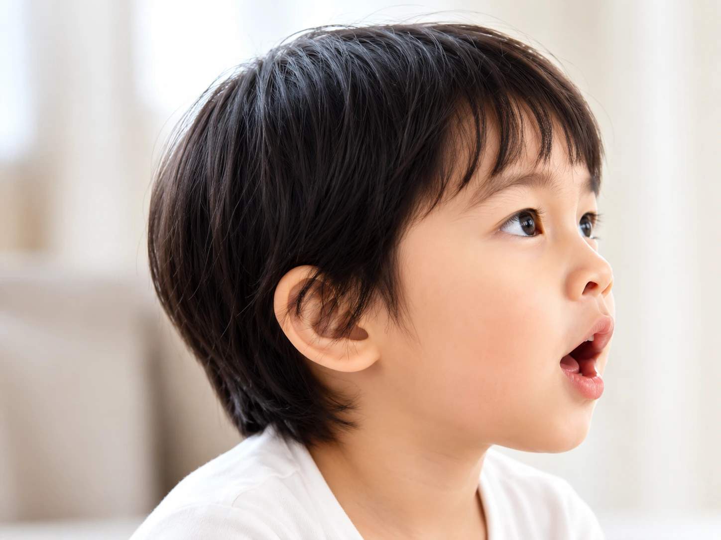 Ilustrasi visual anak komunikasi